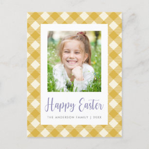 Postale Carte de Pâques photo Joyeuses Pâques
