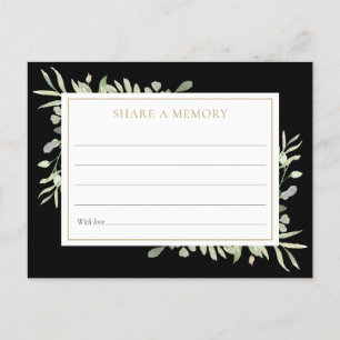 Postale Carte de partage de souvenir de célébration de la 