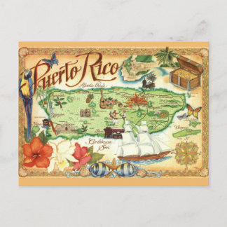 Postale Carte de Porto Rico
