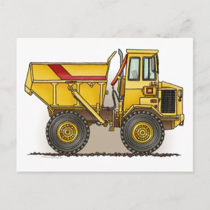 Postale Carte de poste de camionnage Big Dump