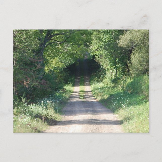 Postale Carte de poste de chemin (Devant)