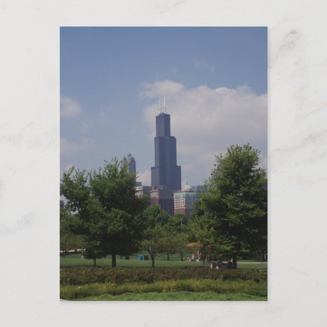 Postale Carte de poste de Chicago Sears Tower/Willis Tower (Devant)