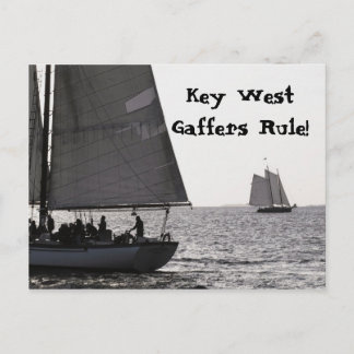 Postale Carte de poste Fl West Fl de Clé de voile des gran