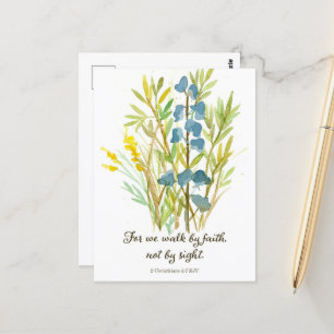 Postale Carte de prière de l'Écriture de 2 Corinthiens Mar