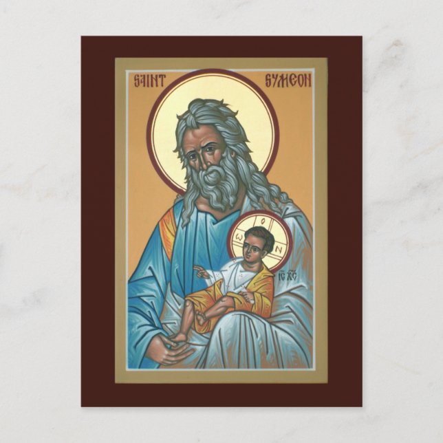 Postale Carte de prière du receveur de Dieu (Devant)
