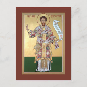 Postale Carte de prière St. John Chrysostom