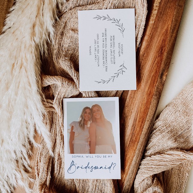 Postale Carte de proposition d'aide-mémoire à script minim (Créateur téléchargé)