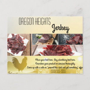 Postale Carte de publicité commerciale Sunny Morning Farm