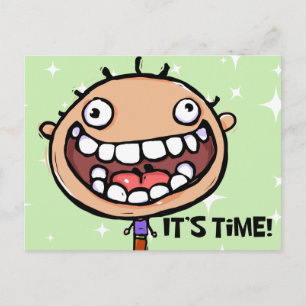 Postale Carte de rappel de rendez-vous pour l'enregistreme