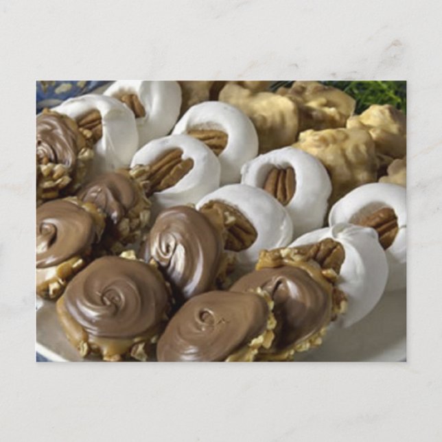 Postale Carte de recette Blank Assorted Candy (Devant)