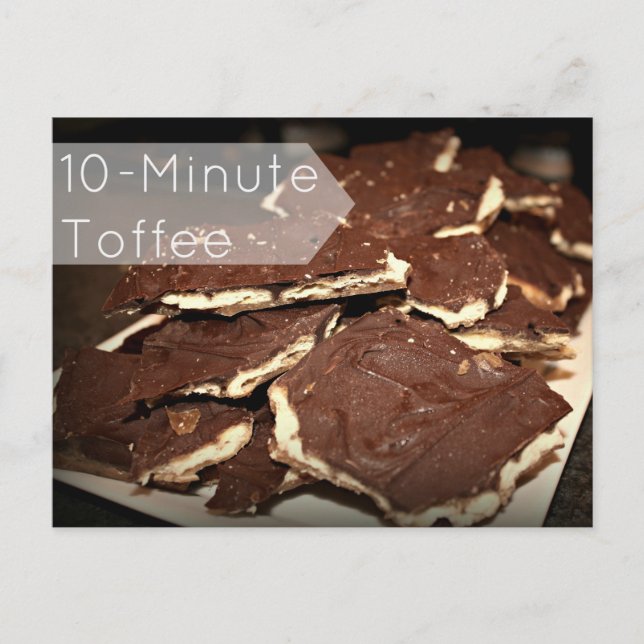 Postale Carte de recette de café de 10 minutes (Devant)