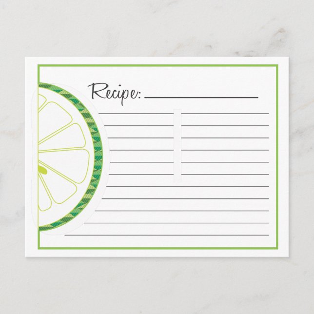 Postale Carte de recette de chaux (Devant)