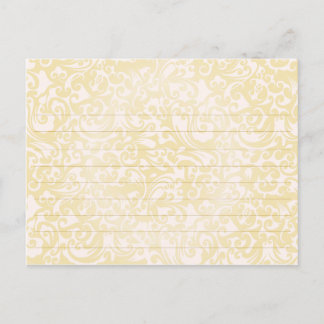 Postale Carte de recette mariage