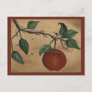 Postale Carte de recettes Apple Orchard