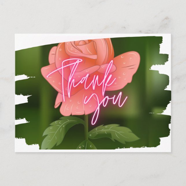 Postale Carte de remerciement (Devant)