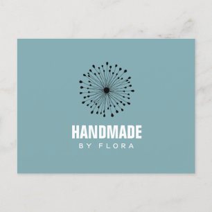 Postale Carte de remerciement créative moderne artisanale