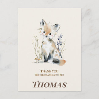 Postale Carte de remerciement d'anniversaire pour enfants