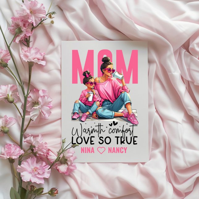 Postale Carte de remerciement de la fête des mères (Créateur téléchargé)