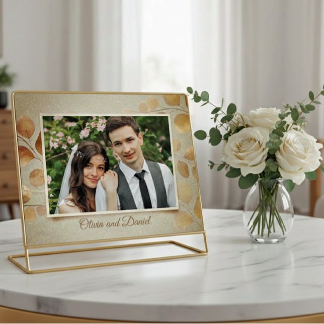 Postale Carte de remerciement de mariage élégante avec feu (Créateur téléchargé)