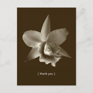 Postale Carte de remerciement personnalisée avec photo de