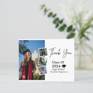 Postale Carte de remerciement personnalisée pour la remise