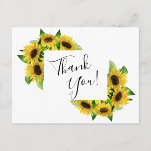 Postale carte de remerciements