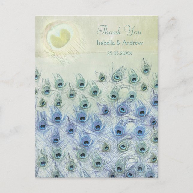 Postale Carte de remerciements Mariage de l'Imaginaire de  (Devant)