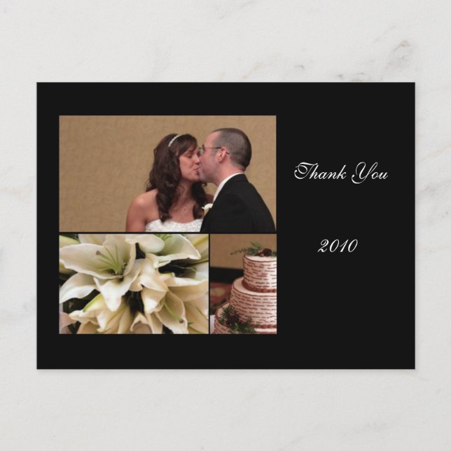 Postale Carte de remerciements n° 2 (Devant)