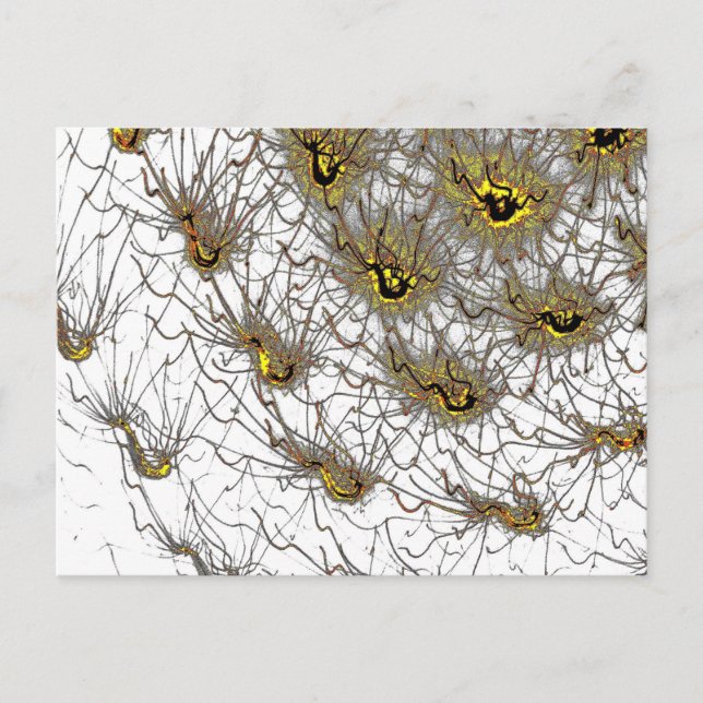 Postale Carte de Réseau Neuronal (Devant)