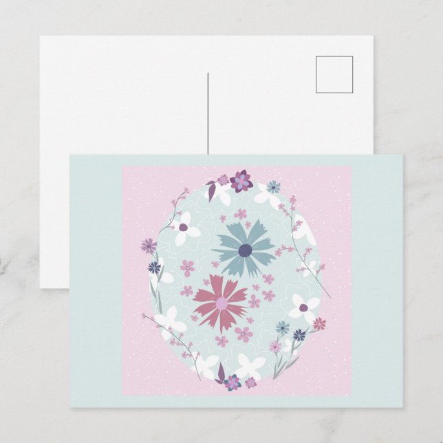 Postale carte de ressort (Devant / Derrière)