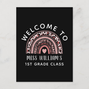 Postale Carte de retour à l'école