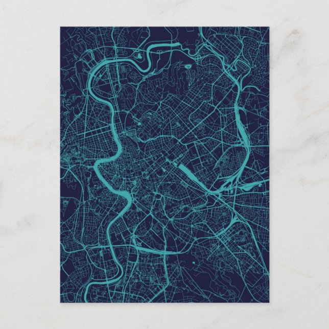 Postale Carte de Rome (Devant)