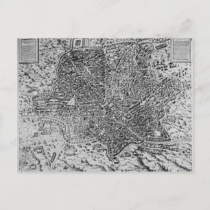 Postale Carte de Rome, 1579