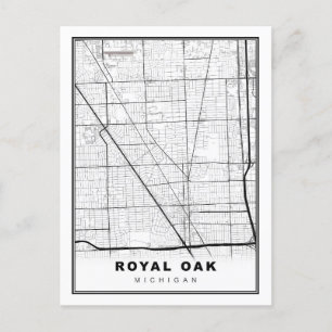 Postale Carte de Royal Oak