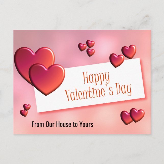 Postale Carte de Saint-Valentin (Devant)