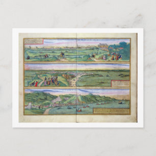 Postale Carte de Séville, de Cadix, et de Malaga, de