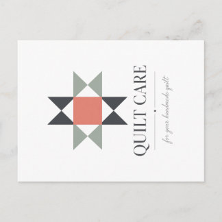 Postale Carte de soin de courtepointe Ver Color Catcher