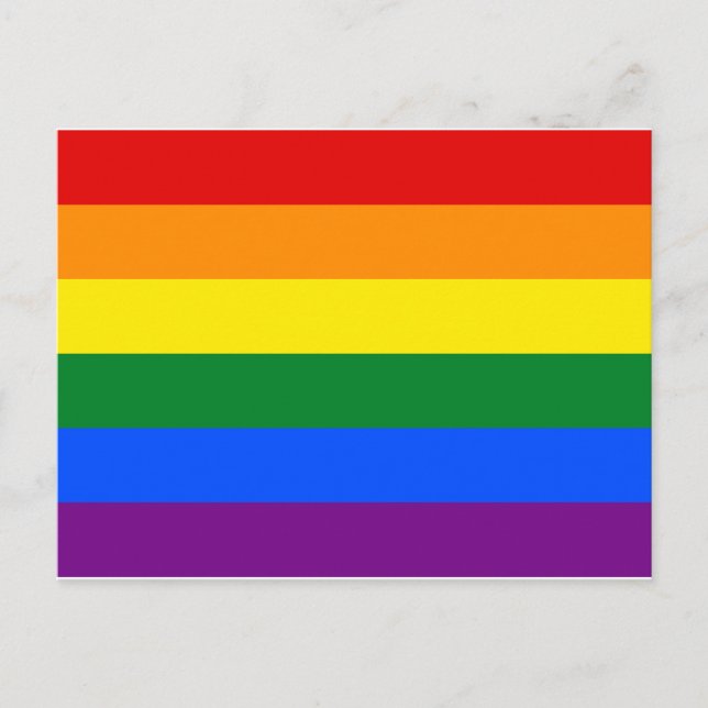 Postale Carte de soutien LGBT (Devant)