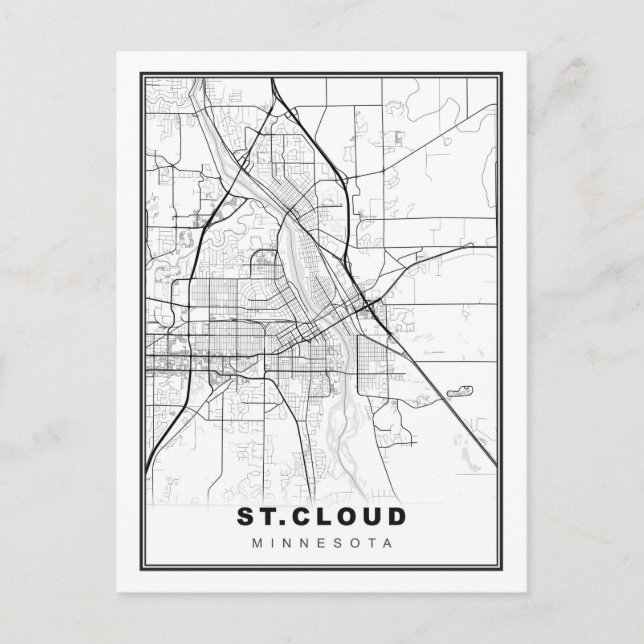 Postale Carte de St Cloud (Devant)