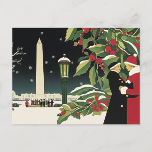 Postale Carte de style Art déco Washington DC