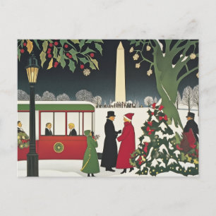 Postale Carte de style Art déco Washington DC