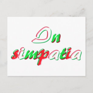 Postale Carte de sympathie