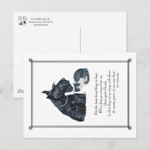 Postale Carte de sympathie PUPs