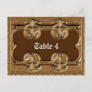 Postale Carte de table Caumartin