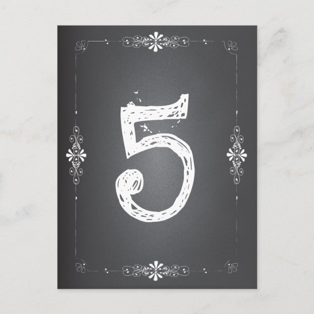 Postale Carte de table Mariage de tableau (Devant)