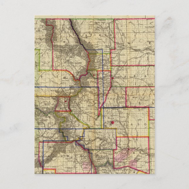 Postale Carte de Thayer du Colorado 2 (Devant)