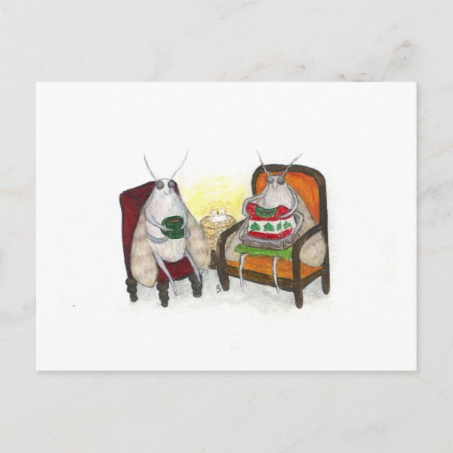 Postale Carte de vacances Sweather (Devant)