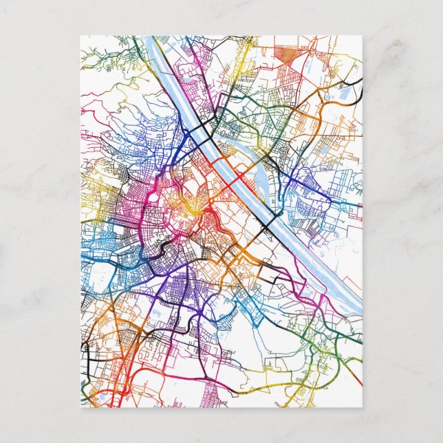 Postale Carte de Vienne Autriche (Devant)