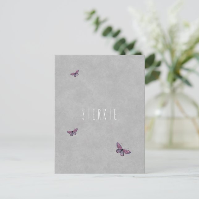 Postale Carte de voeux (10,8 x 14,2 cm) - Intensité (Debout devant)