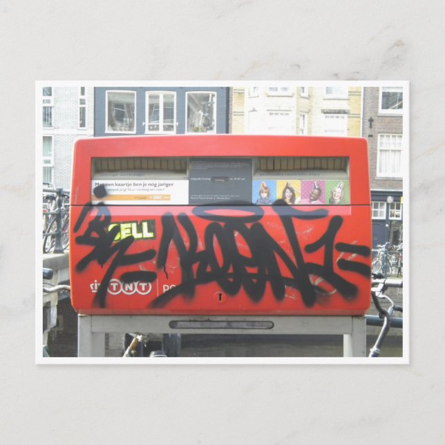 Postale Carte de voeux boîte aux lettres (Devant)